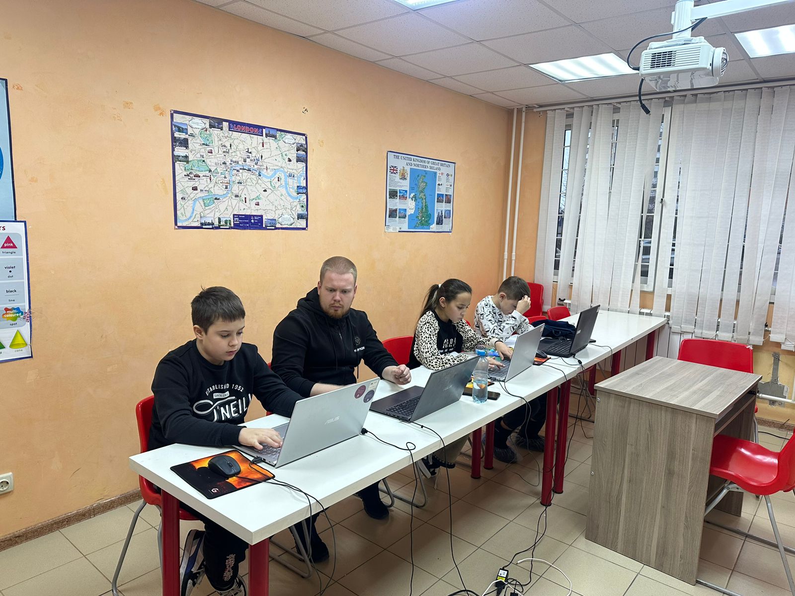Занятие программированием для детей